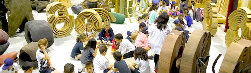 Visita de Estudo ao Ateliê do escultor Paulo Neves