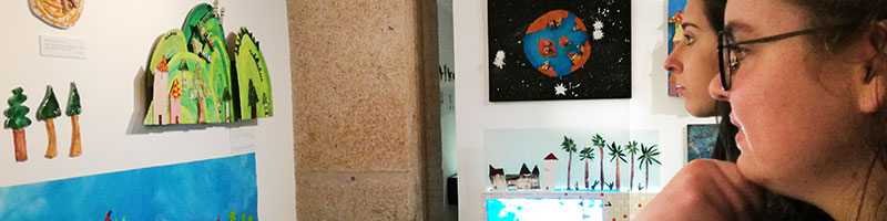 Visita a mostra de cinema