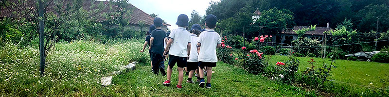 Passeio de final de ano do pré-escolar