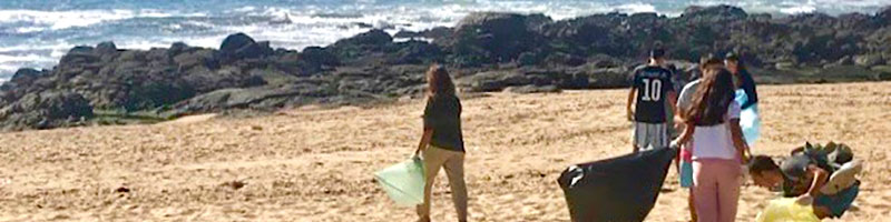 Recolha de Resíduos na Costa Marítima