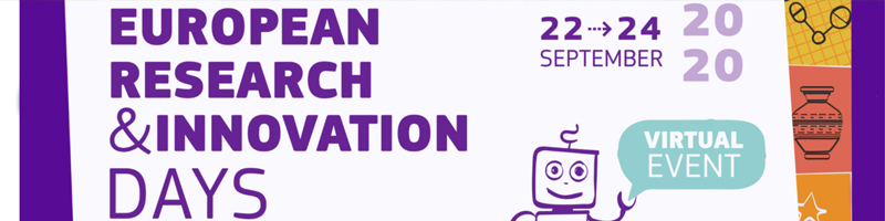 European Research and Innovation Days [Europa em direto com uma ex-aluna do CLF]