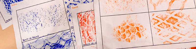 As texturas no Pré-Escolar