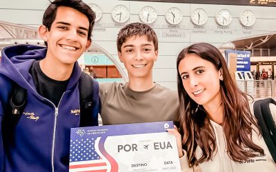 Ex-alunos do CLF partiram para o Arizona